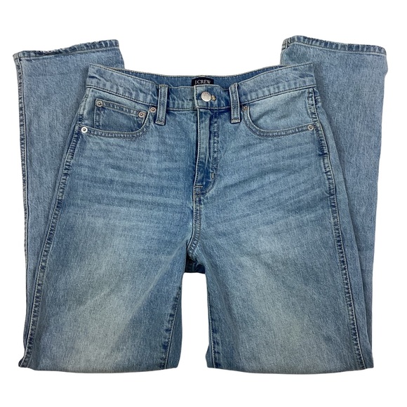 J. Crew High Rise Straight Crop Jeans Vintage Classic - Picture 8 of 14
